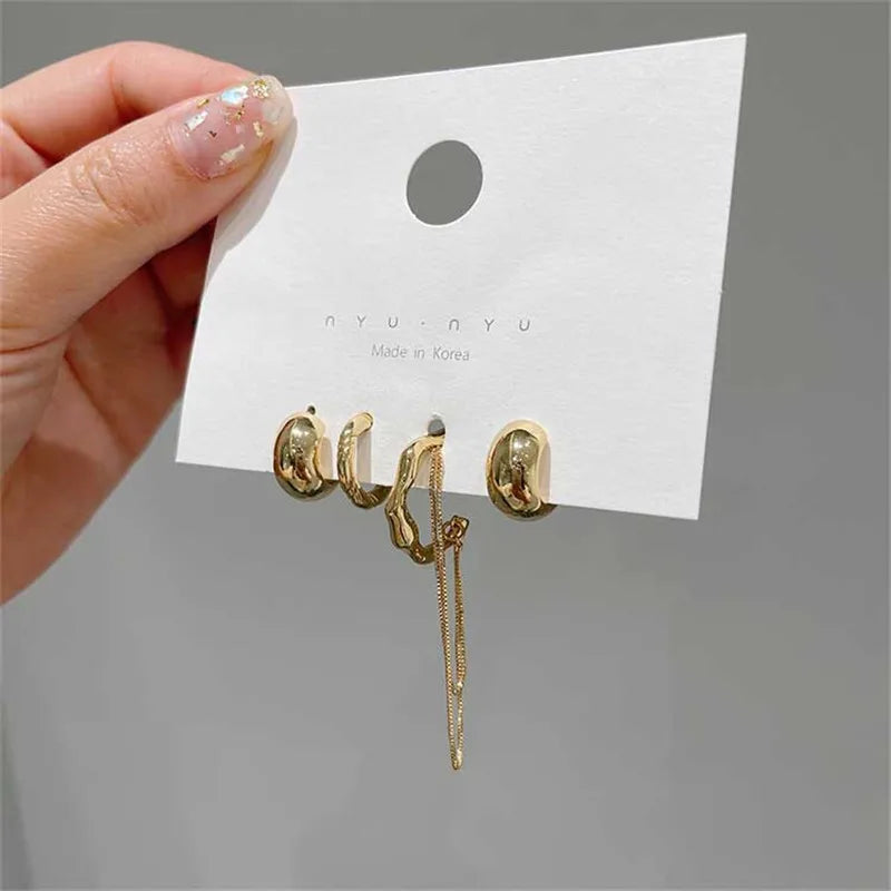 Velinna Plated Geometric