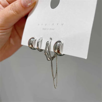 Velinna Plated Geometric