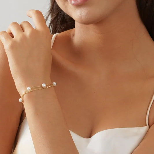 Velinna Gold Pearl