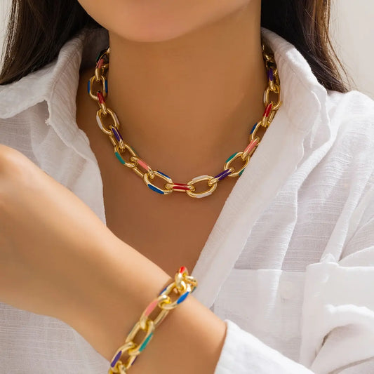 Vellina Set Colorful Bohemian