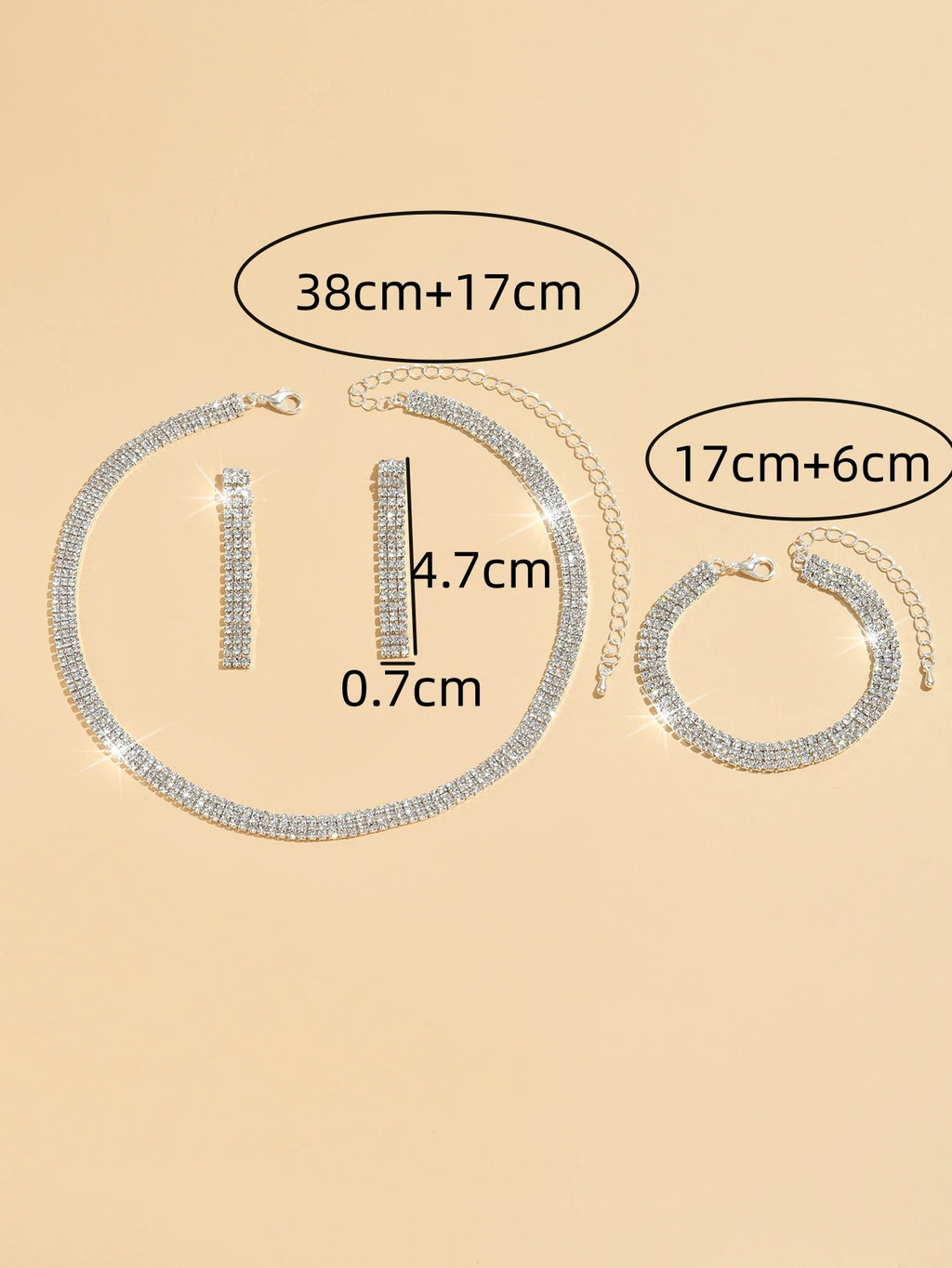 Vellina set with three drainage