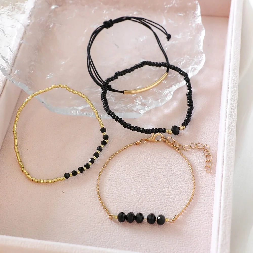 Vellina Set Glass Stone